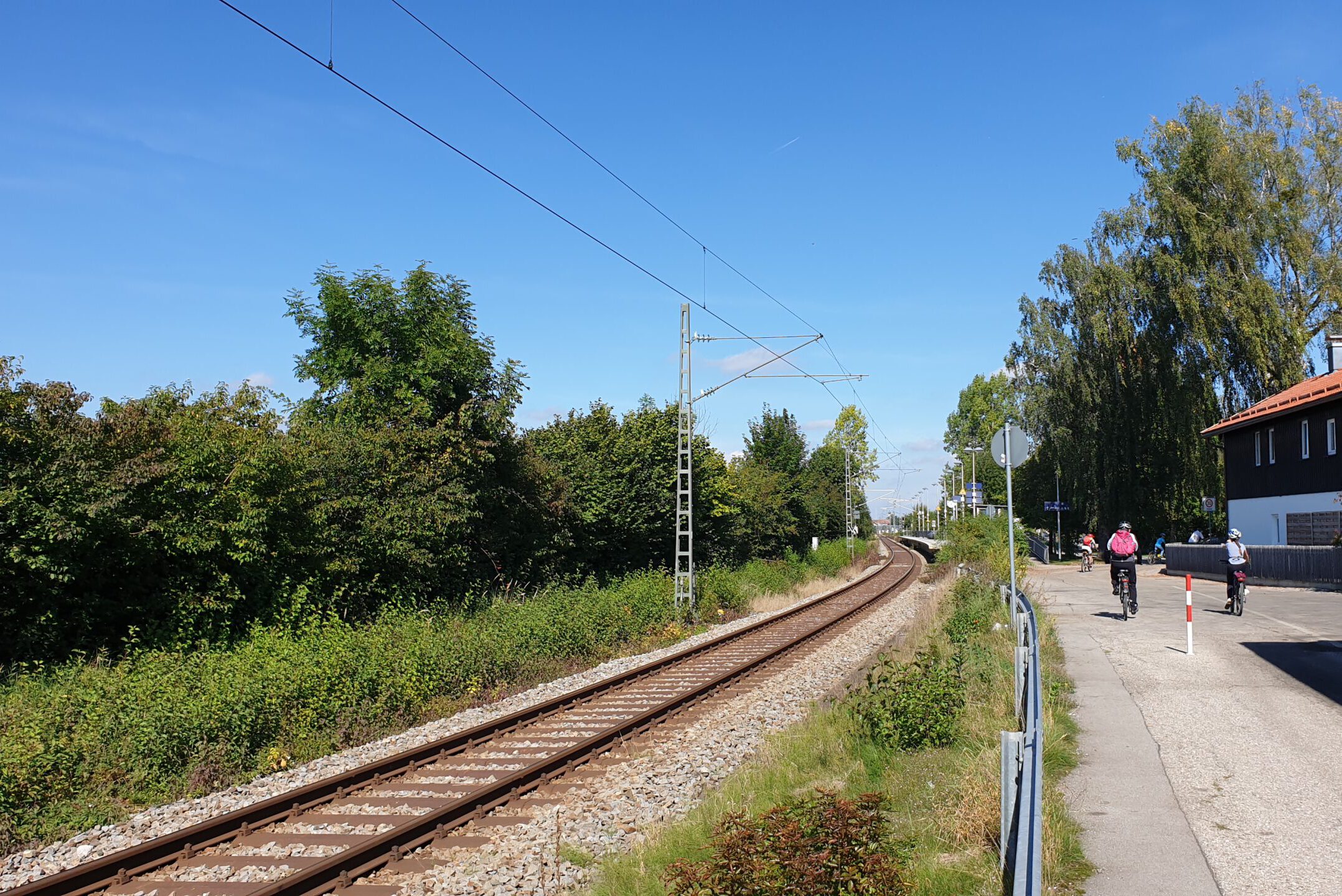 Eingleisige S-Bahn-Strecke