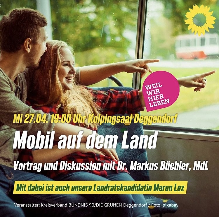 Vortrag in Deggendorf: Mobil auf dem Land