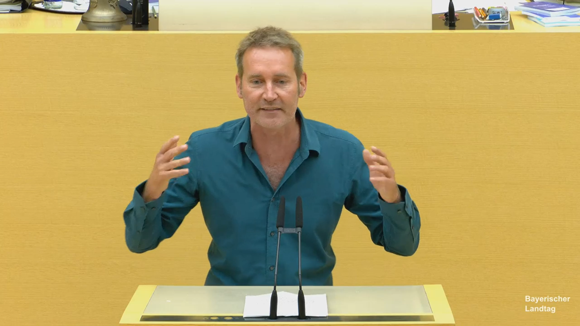 Dr. Markus Büchler während seiner Rede im Bayerischen Landtag am 21.07.2022