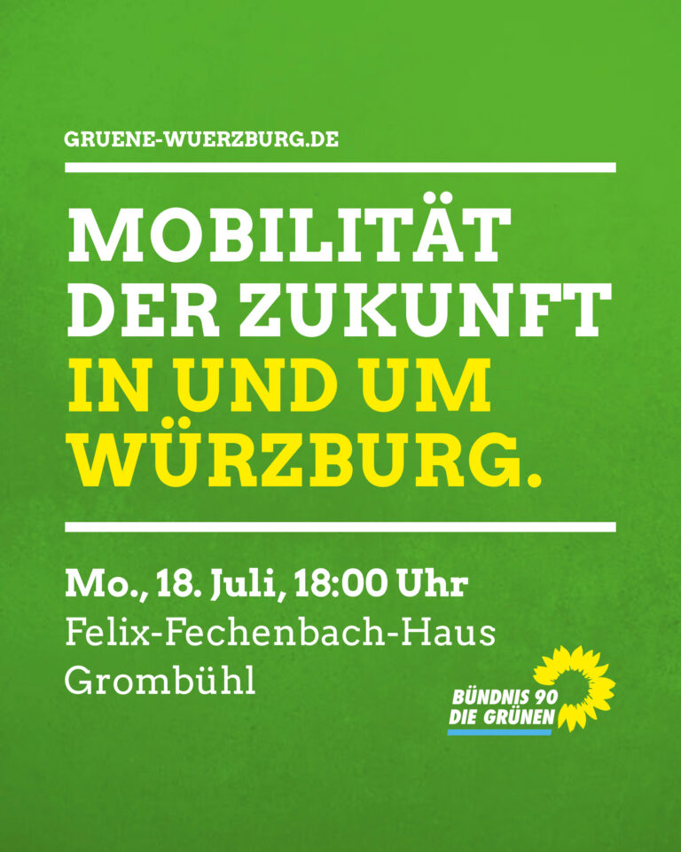 Mobilität der Zukunft in und um Würzburg