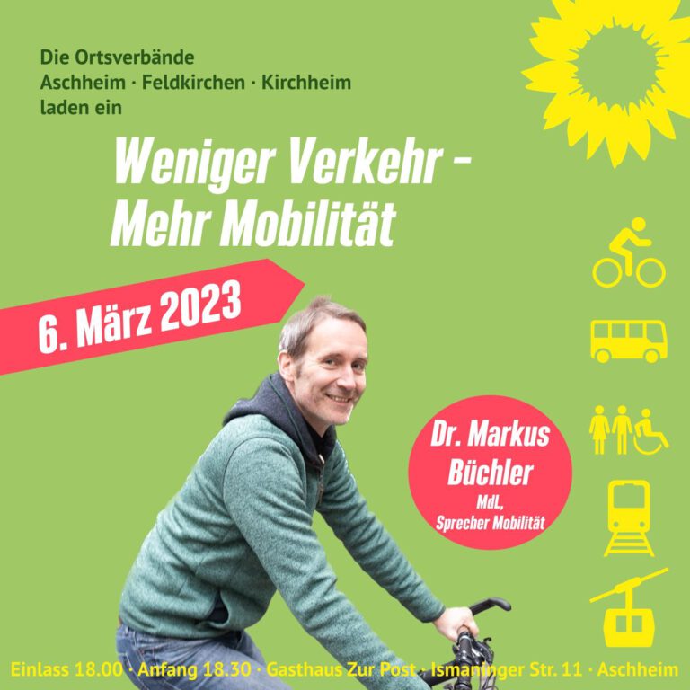 Aschheim: Mehr Mobilität – Weniger Verkehr