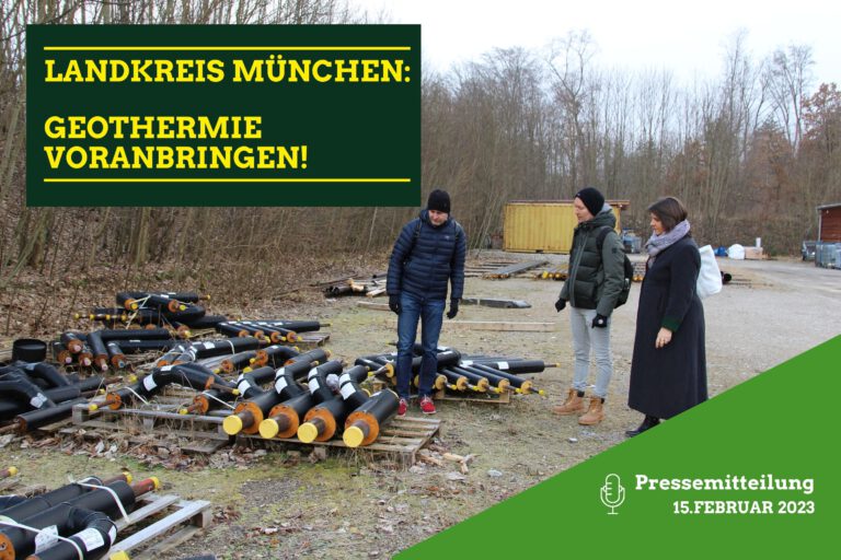 Geothermie im Landkreis München voranbringen!
