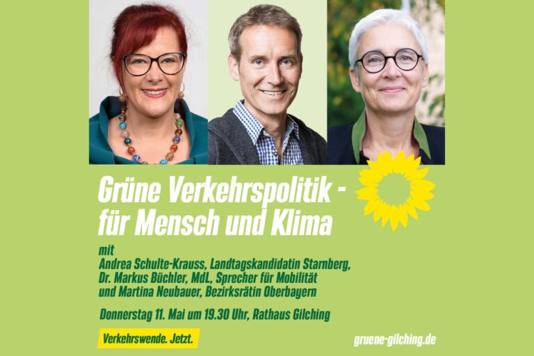 Gilching: Grüne Verkehrspolitik für Mensch & Klima