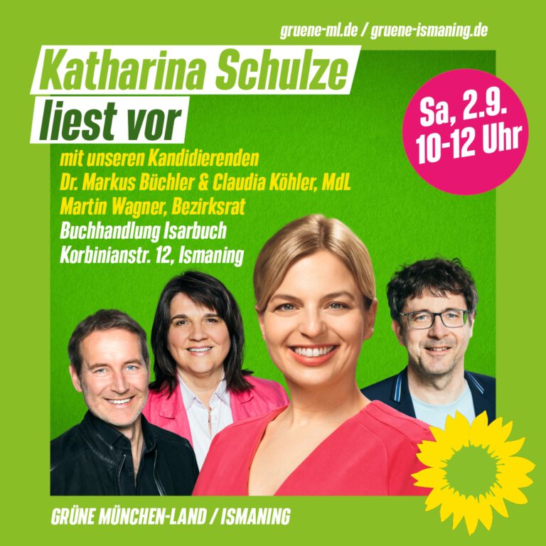 Katharina Schulze liest vor