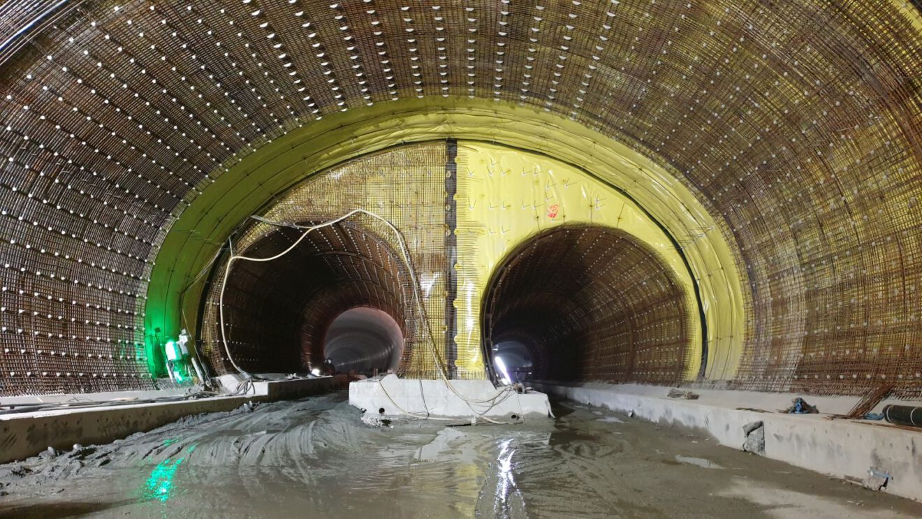 Brennerbasistunnel Brennernordzulauf Abzweig