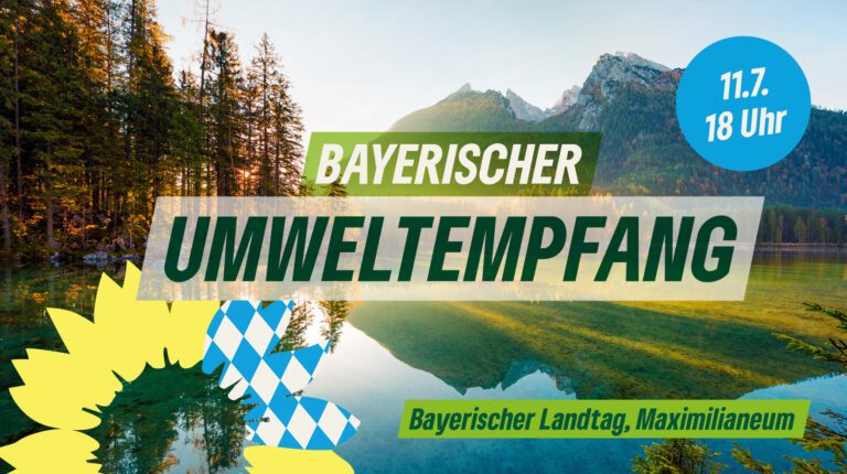 Bayerischer Umweltempfang der grünen Landtagsfraktion