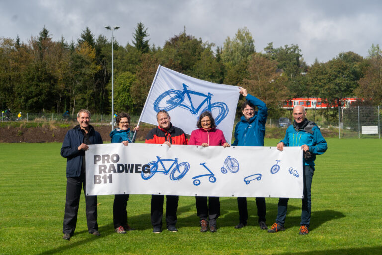 Gemeinsam Radeln für den Radweg