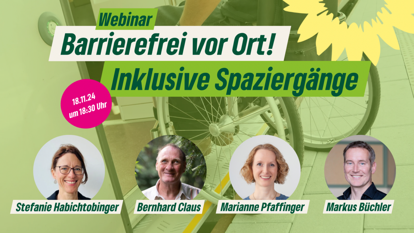 Barrierefrei vor Ort – Inklusive Spaziergänge