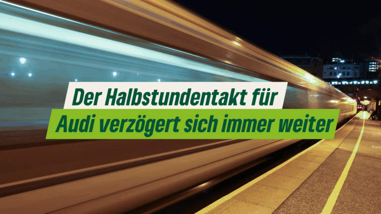 Der Halbstundentakt für Audi verzögert sich immer weiter