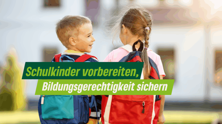 Schulkinder vorbereiten! Bildungsgerechtigkeit darf nicht vom Geldbeutel der Kommunen abhängen.