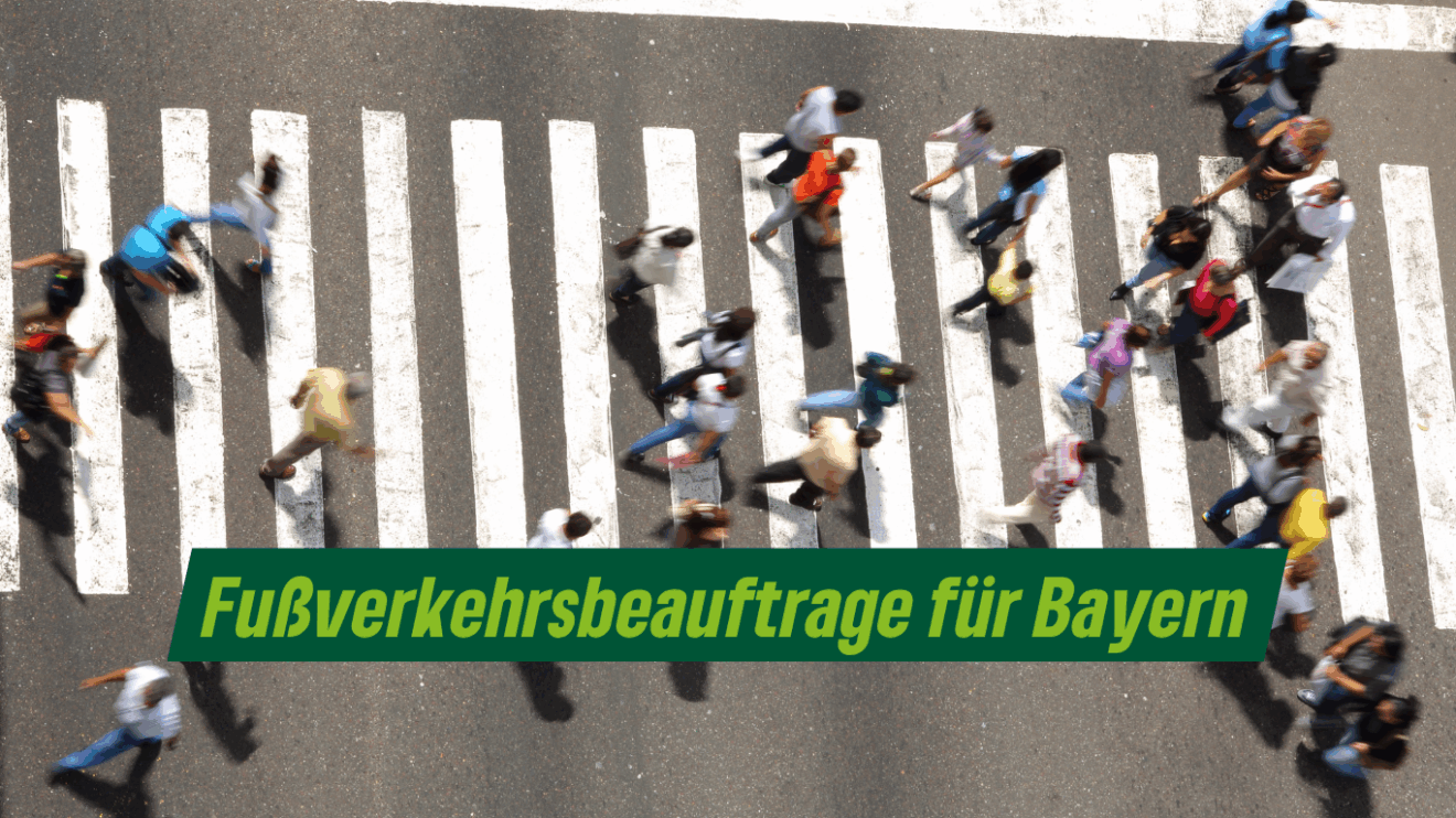 Fußverkehrsbeauftrage für Bayern