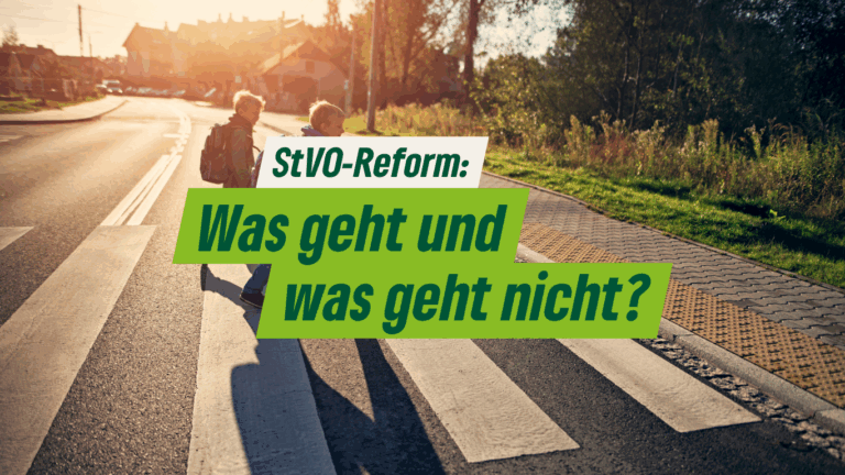 StVO-Reform zur Verkehrsberuhigung: Was geht und was geht nicht?