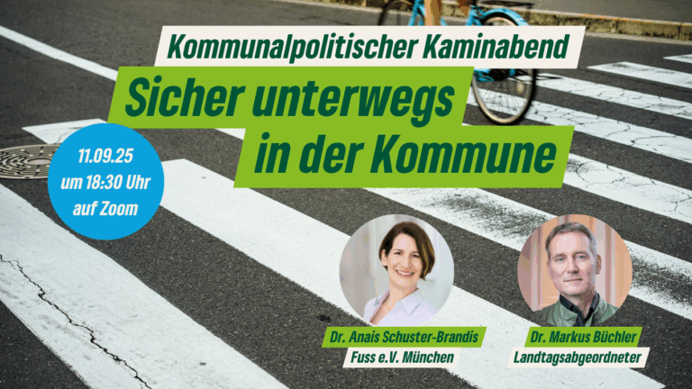 Kommunalpolitischer Kaminabend: Sicher unterwegs in der Kommune – Ein Plädoyer für den Fuß- und Radverkehr