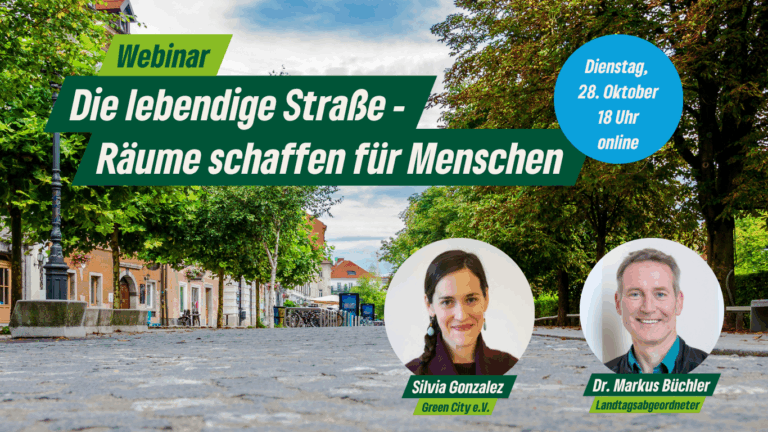 Webinar: Die lebendige Straße — Räume schaffen für Menschen