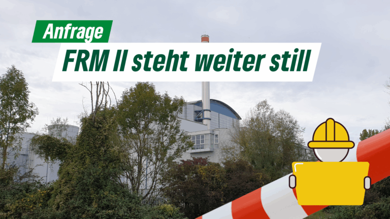 Garchinger Forschungsreaktor FRM II steht weiter still