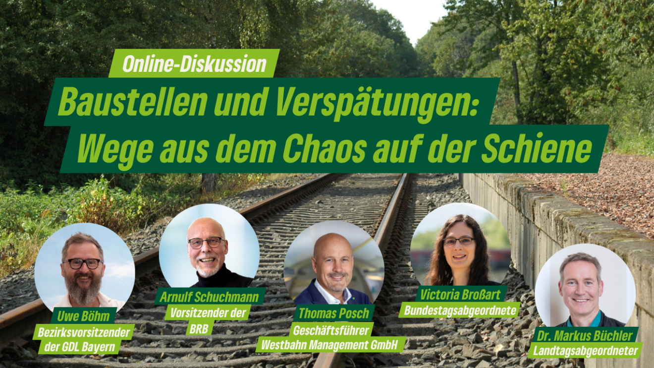 Webinar: Baustellen und Verspätungen. Wege aus dem Chaos auf der Schiene