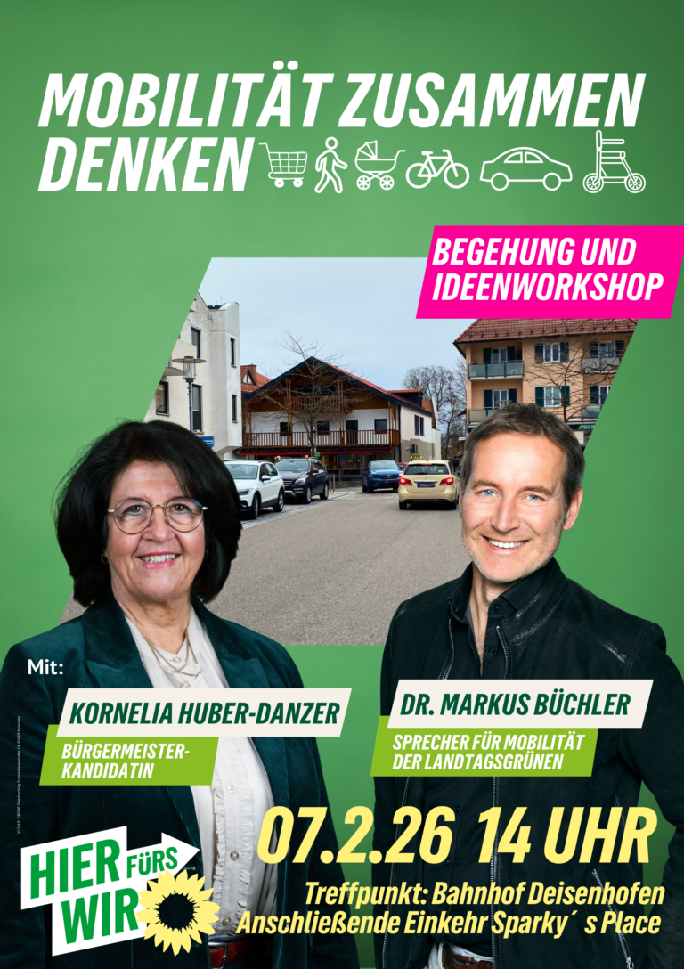 Verkehrspolitischer Spaziergang durch Oberhaching