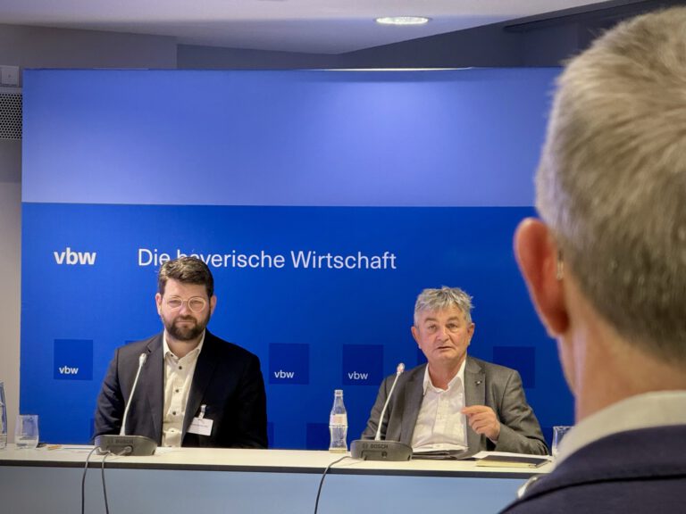 Politischer Dialog: Im Austausch mit dem vbw