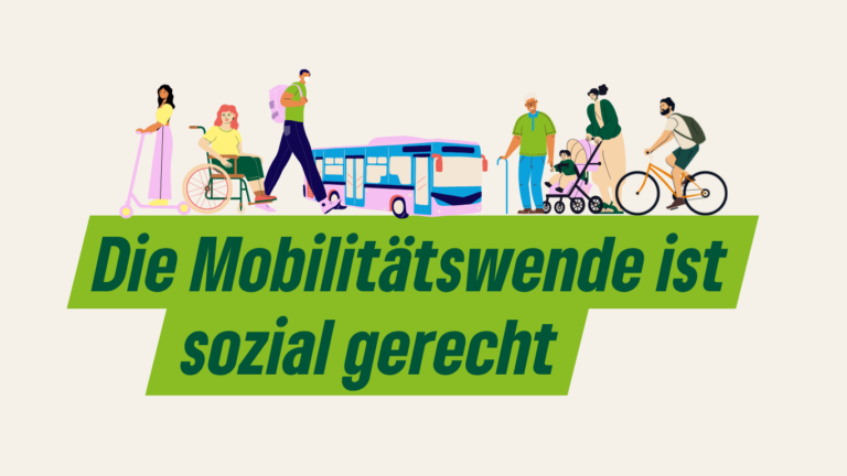Die Mobilitätswende ist sozial gerecht