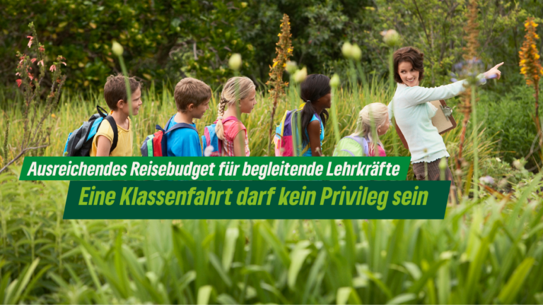 „Eine Klassenfahrt darf kein Privileg sein!“