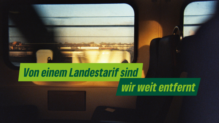 Von einem landesweiten Ticketsystem sind wir weit entfernt