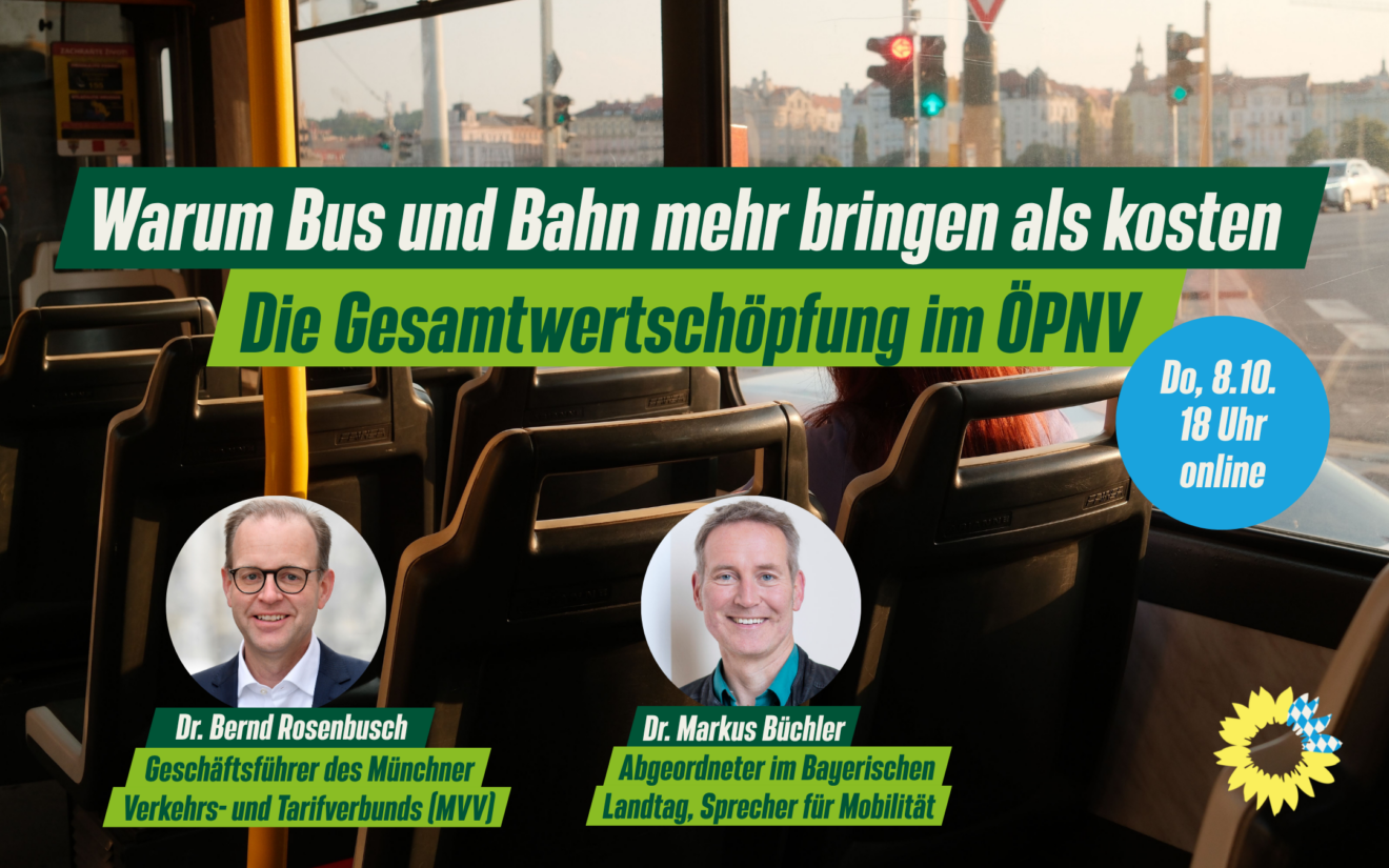 Webinar: Warum Bus und Bahn mehr bringen als kosten – Die Gesamtwertschöpfung im ÖPNV