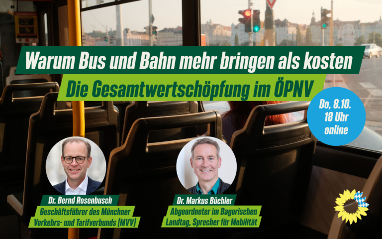 Webinar: Warum Bus und Bahn mehr bringen als kosten – Die Gesamtwertschöpfung im ÖPNV