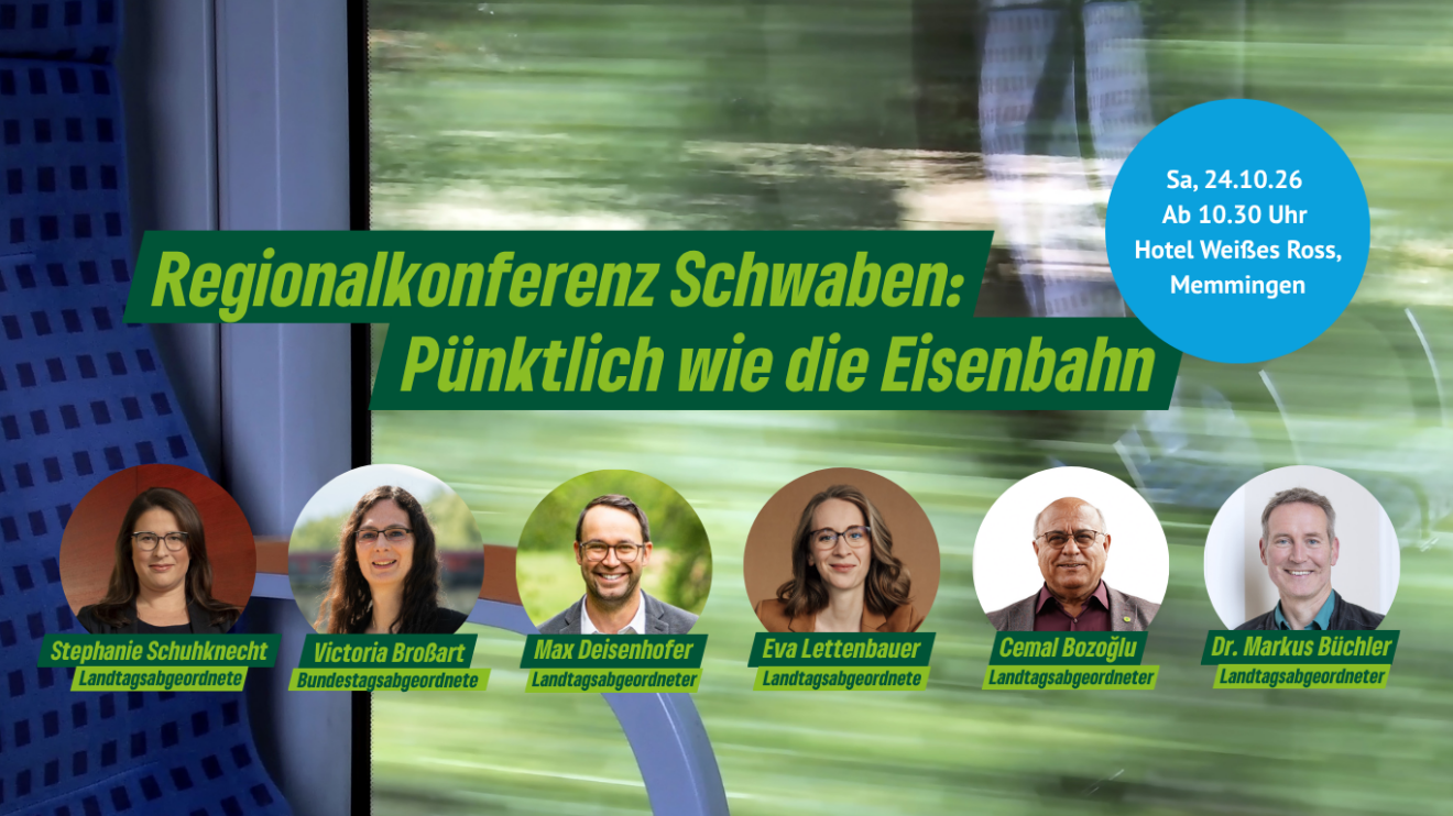 Regionalkonferenz Schwaben ＂Pünktlich wie die Eisenbahn＂
