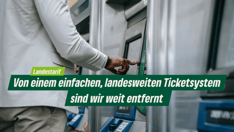 Von einem einfachen, landesweiten Ticketsystem sind wir weit entfernt