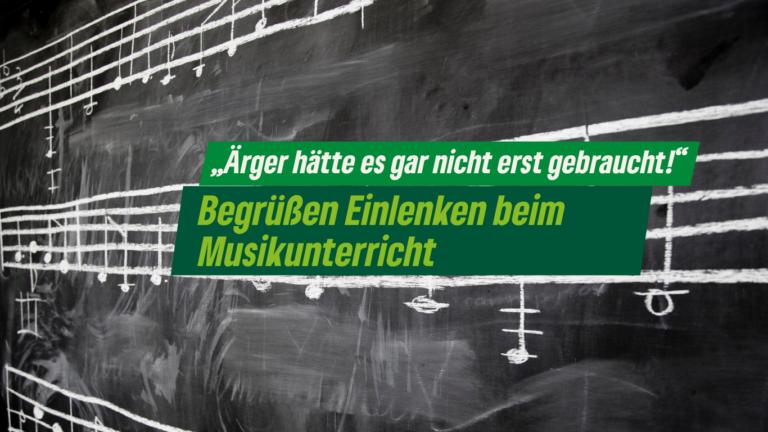 Grüne begrüßen Einlenken beim Musikunterricht