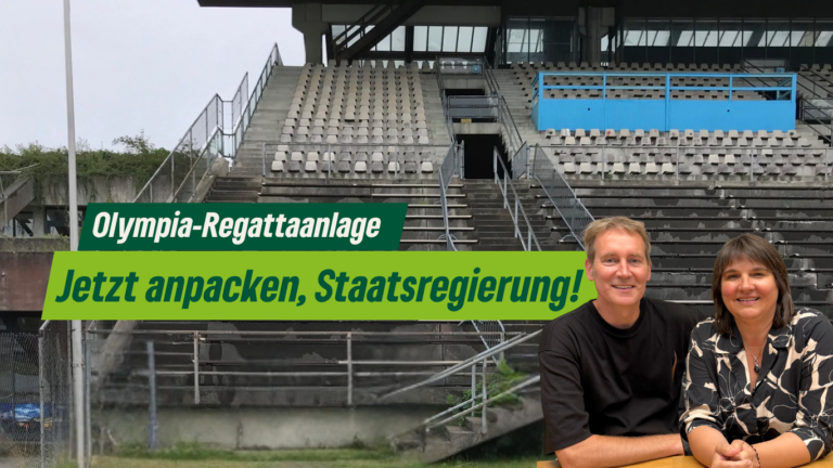 Olympia-Regattaanlage: Jetzt anpacken, Staatsregierung!